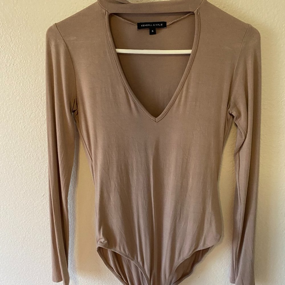 KENDALL & KYLIE Mock Neck Bodysuit